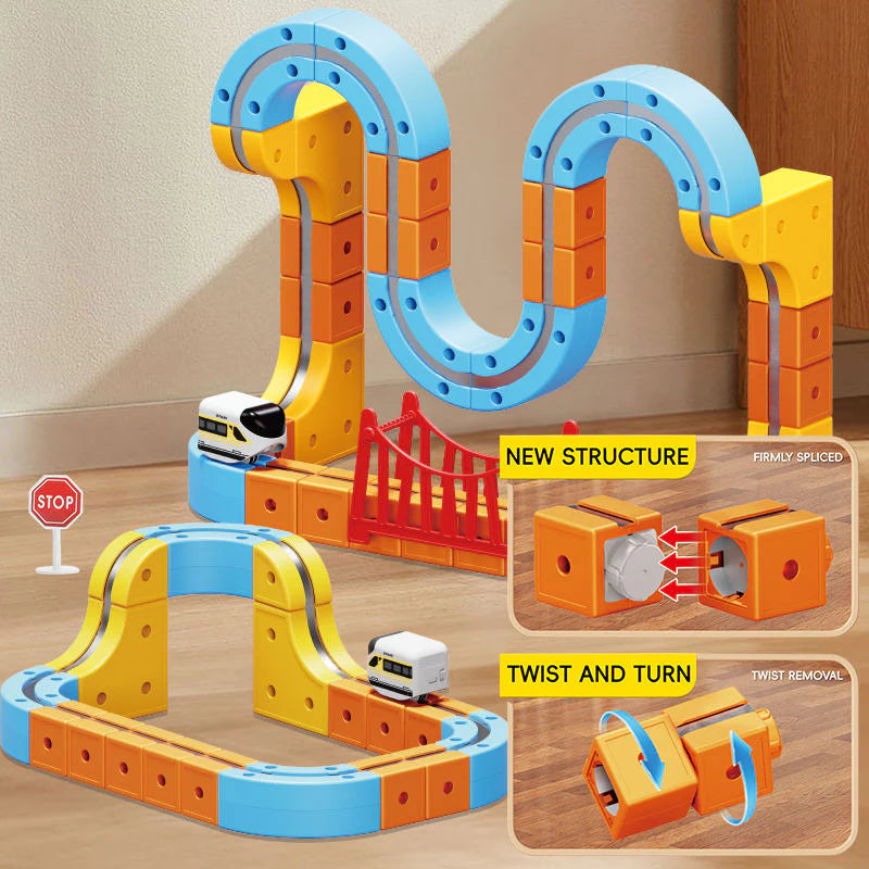 DIY Magnetic Levitation Train Track – 39 Pcs - 178 pcs (Rechargeable)