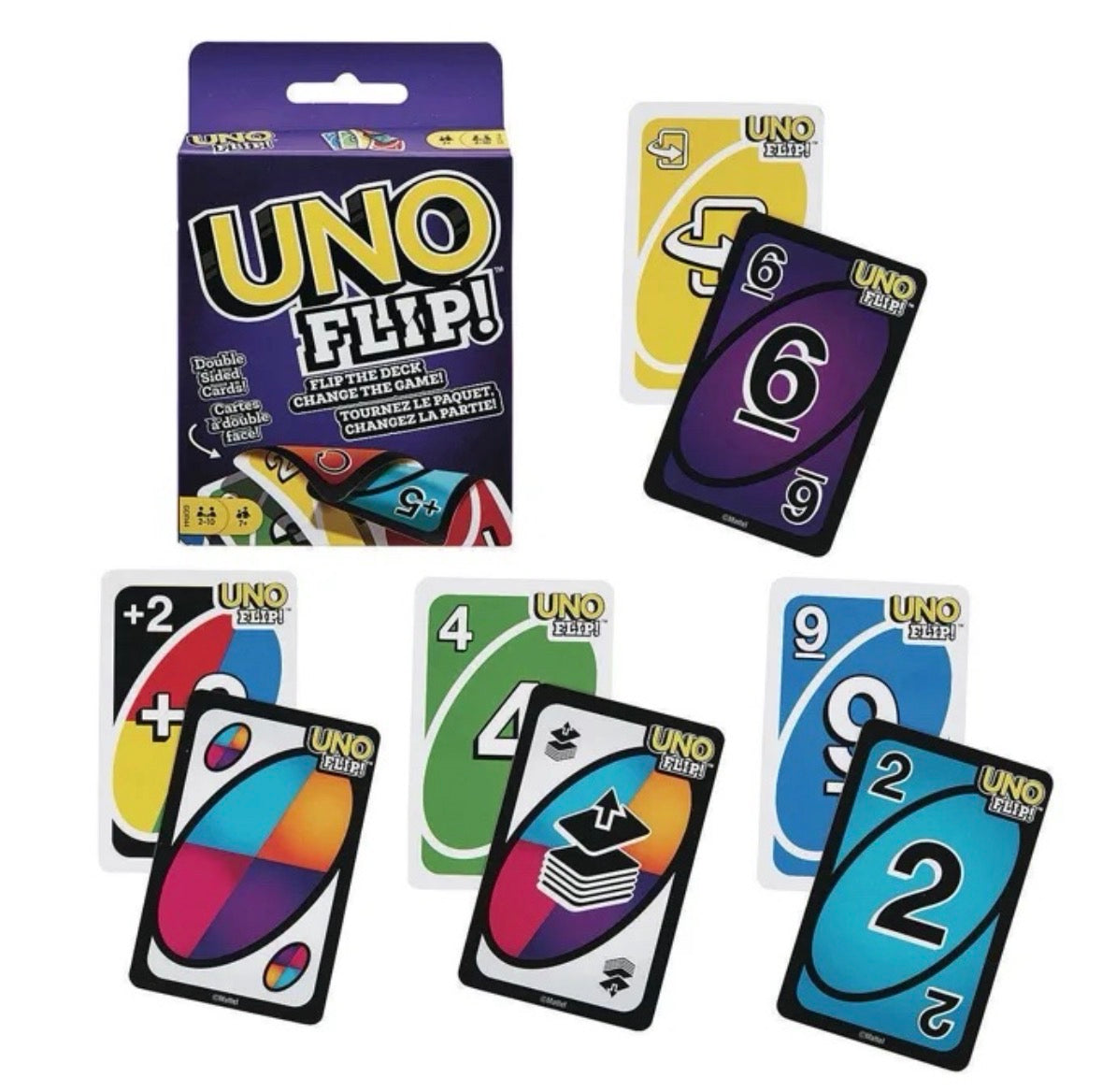 Uno Flip Card Game English version Cards Game