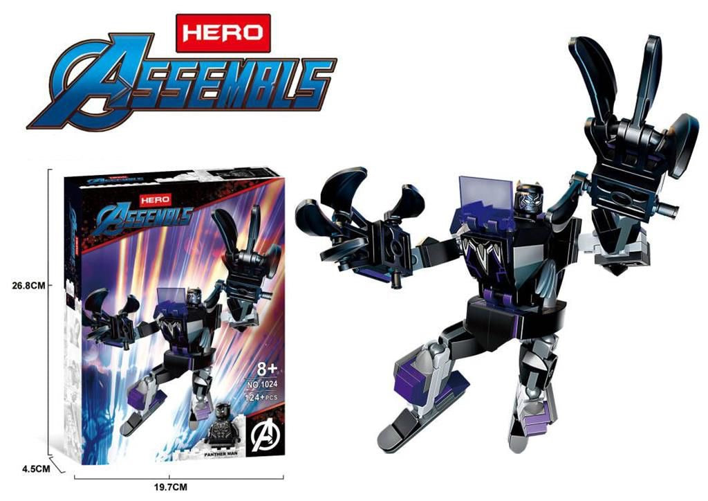 Superhero & Space Wars Mech Armor Building Blocks Collection (6-8+ Series)
