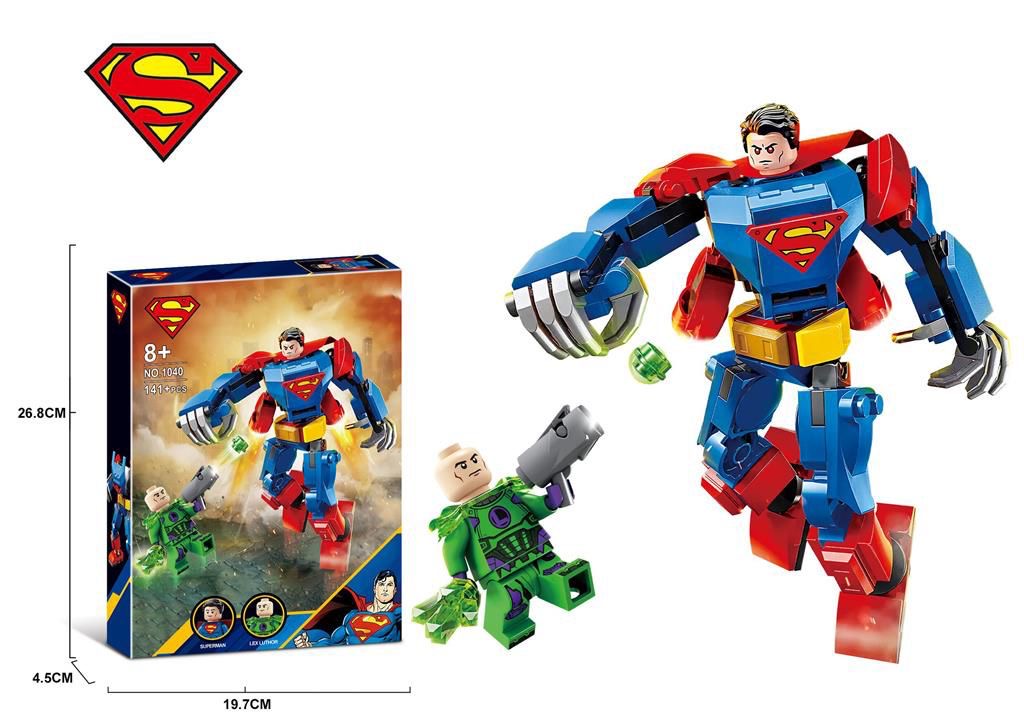 Superhero & Space Wars Mech Armor Building Blocks Collection (6-8+ Series)