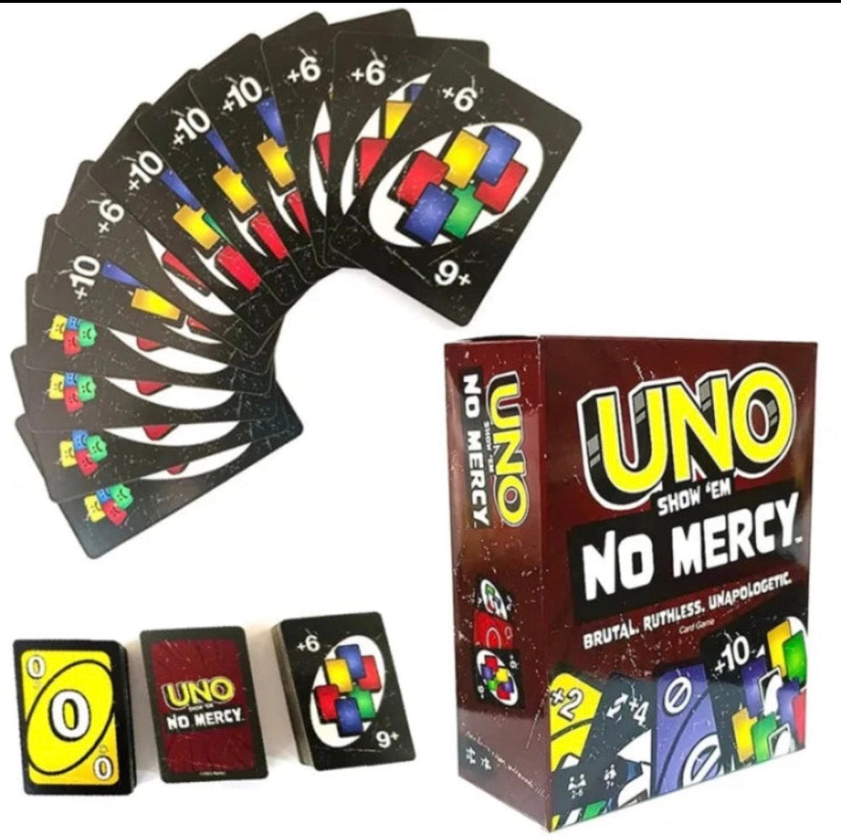 UNO SHOW 'EM NO MERCY CARD GAME
