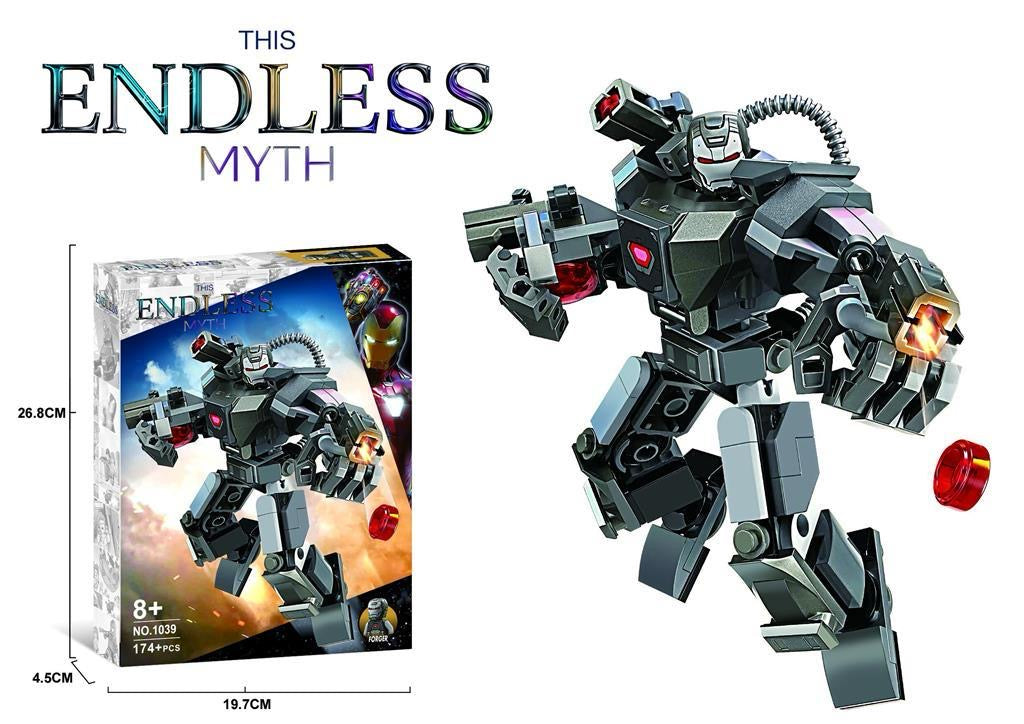 Superhero & Space Wars Mech Armor Building Blocks Collection (6-8+ Series)