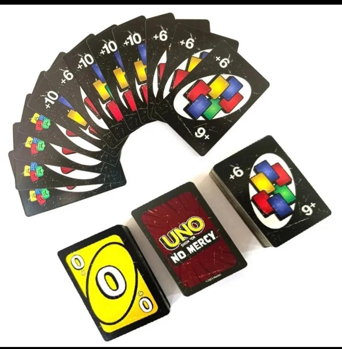 UNO SHOW 'EM NO MERCY CARD GAME