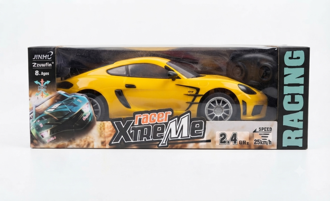 Racer Xtreme 2.4GHz High-Speed RC Sports Car – 25km/h Top Speed with Precision Drifting