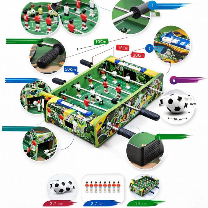 Wood Foosball Table Soccer Game (completly wooden guarnteed)