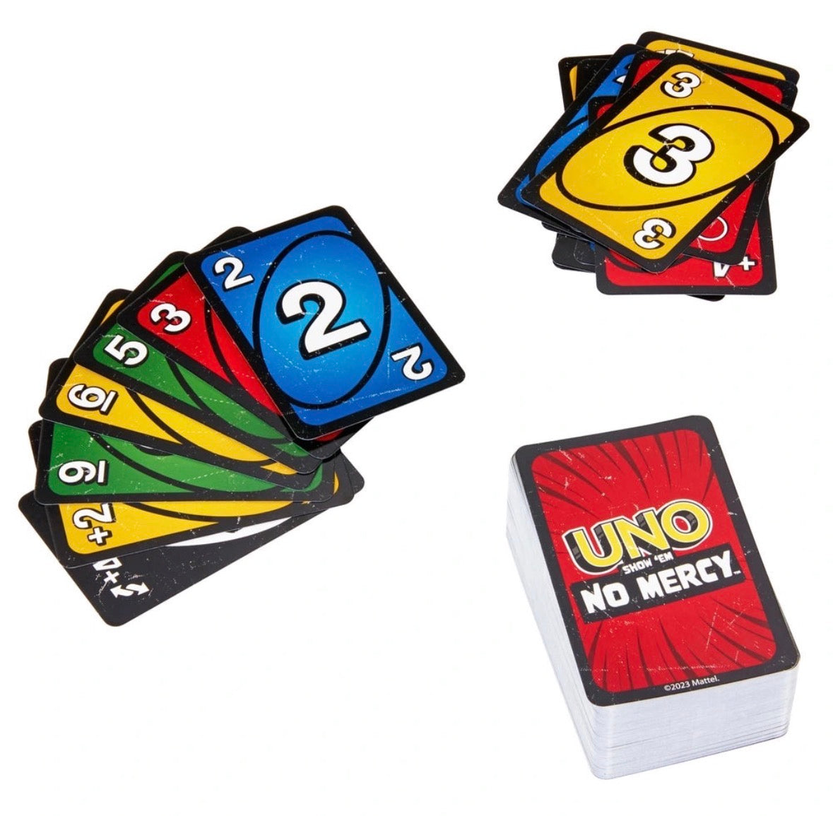 UNO SHOW 'EM NO MERCY CARD GAME