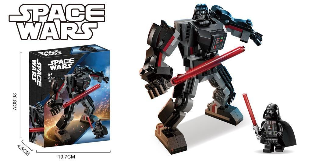 Superhero & Space Wars Mech Armor Building Blocks Collection (6-8+ Series)