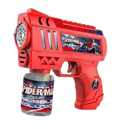 Action hero bubble gun toy for kids