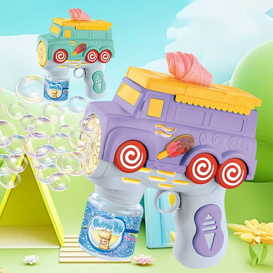 ICE CREAM BUBBLE MACHINE GUN FOR KIDS