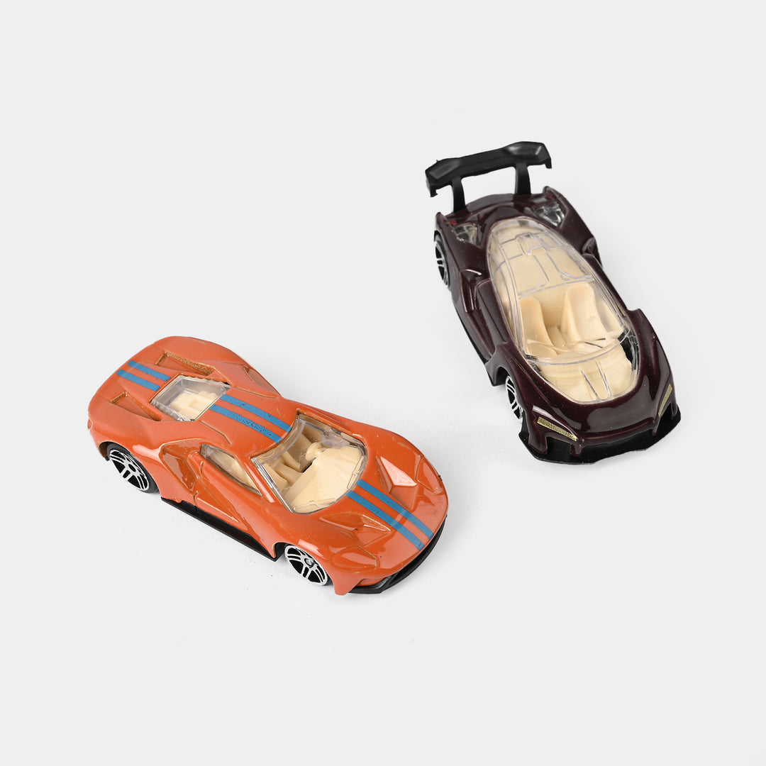 SLIDED ALLOY MODEL RACING CAR 10PCS (color shifter)