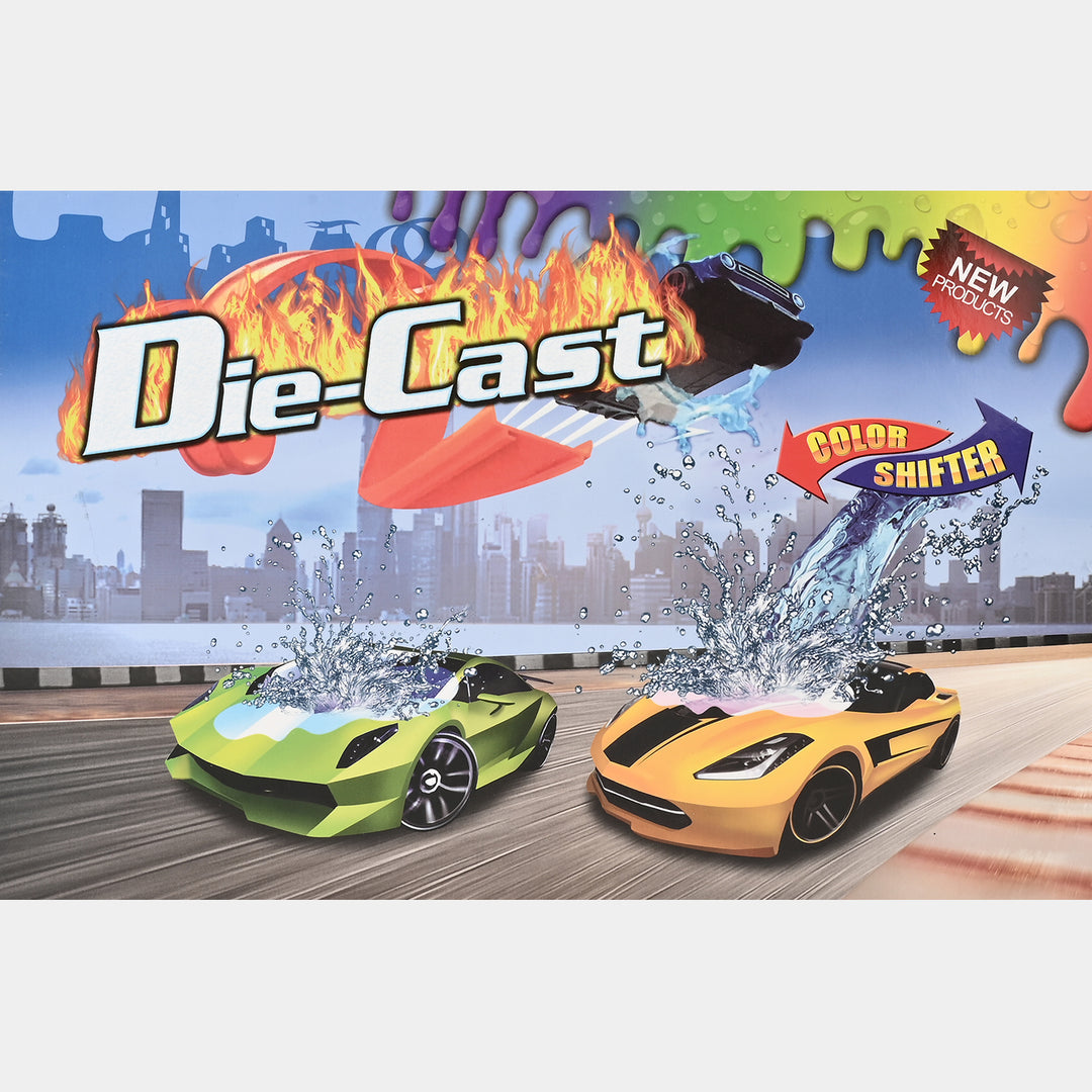 SLIDED ALLOY MODEL RACING CAR 10PCS (color shifter)