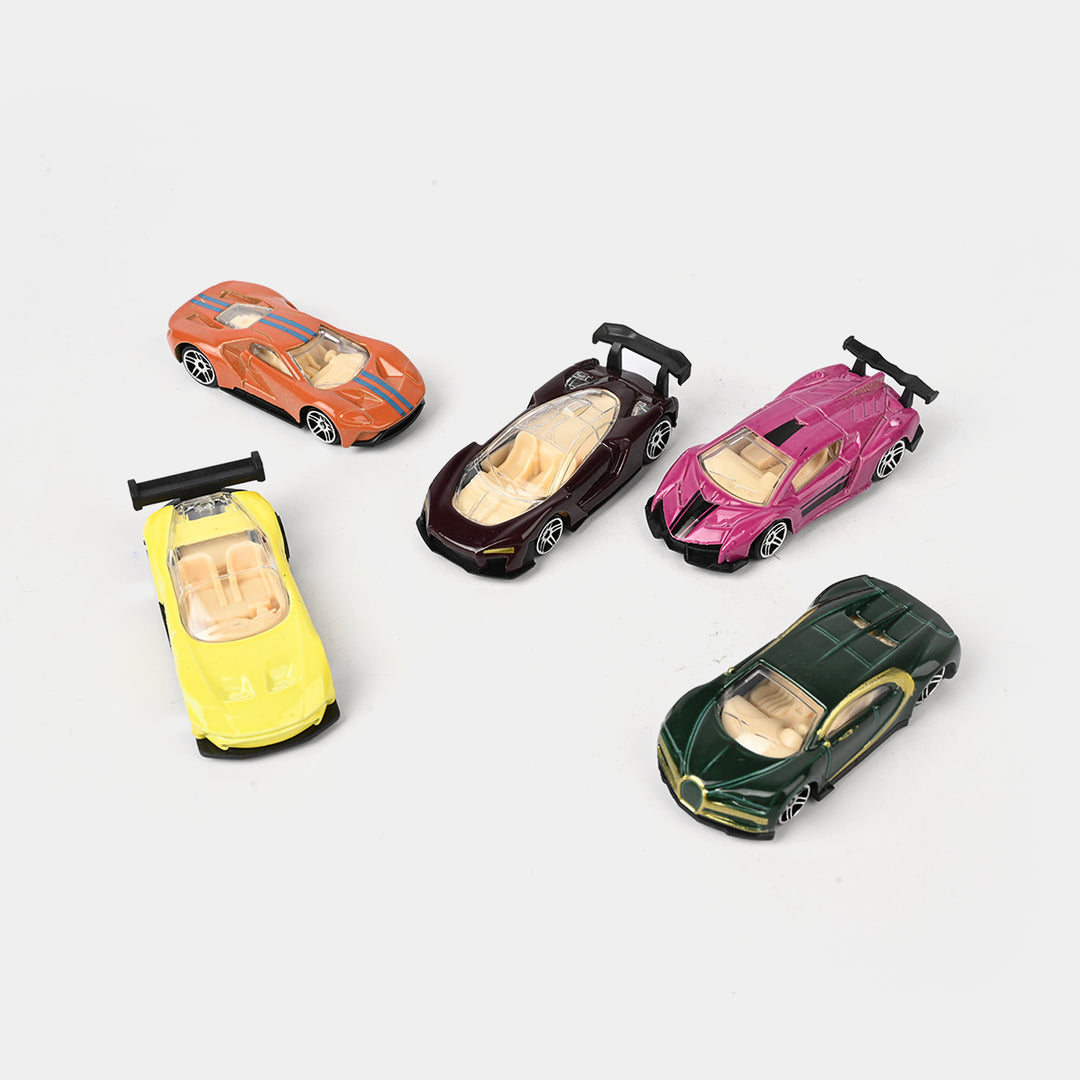 DIE-CAST MODEL CARS ALLOY 5PCS SET (color shifter)