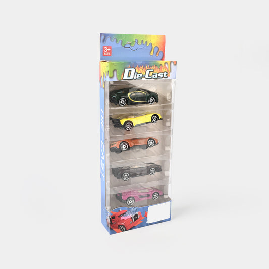 DIE-CAST MODEL CARS ALLOY 5PCS SET (color shifter)