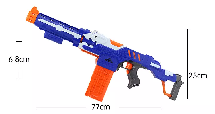 Speeding Storm Blast Electric Continuous Emission Soft Bullet Toy Gun