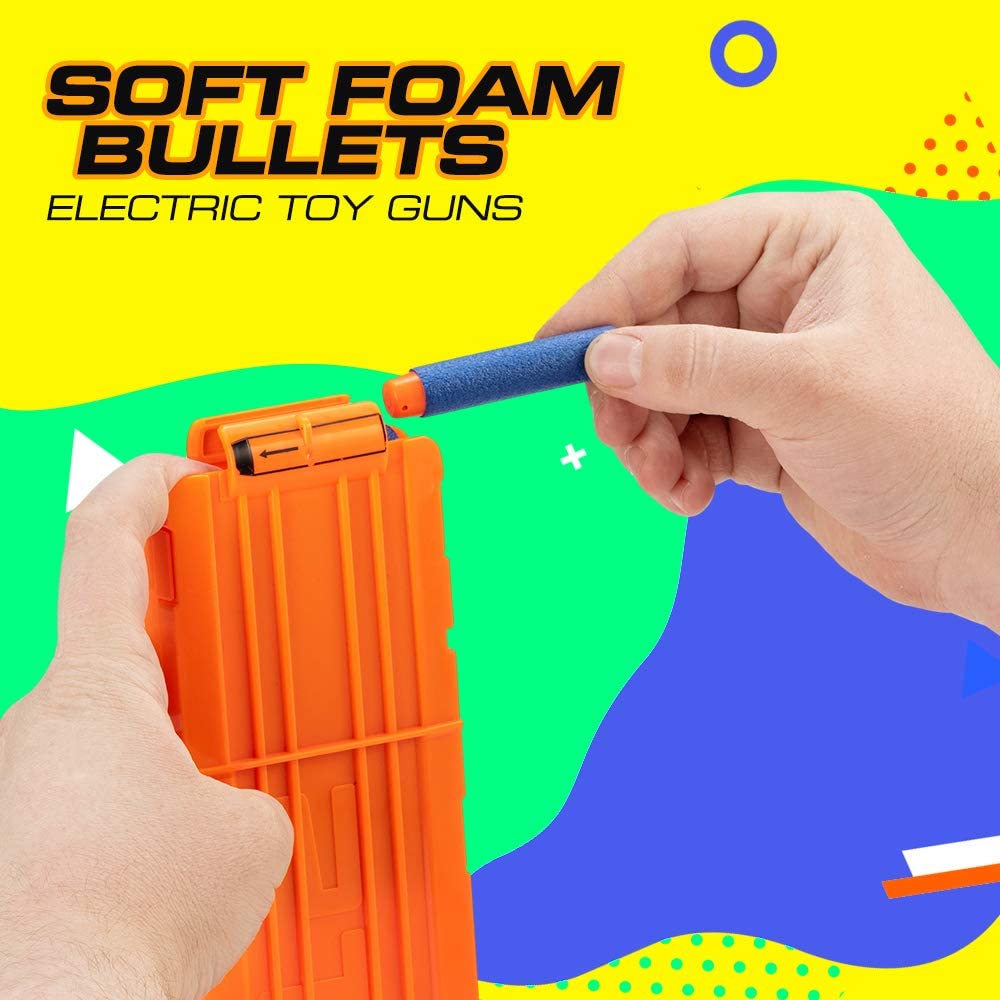Speeding Storm Blast Electric Continuous Emission Soft Bullet Toy Gun