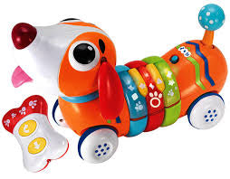 Winfun R/C Rainbow Pup – Interactive Remote-Control Puppy Toy for Toddlers (18M+)