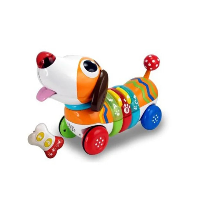 Winfun R/C Rainbow Pup – Interactive Remote-Control Puppy Toy for Toddlers (18M+)