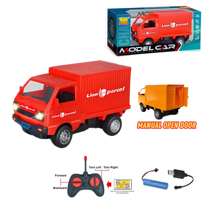 RC Suzuki Pickup Loading Van with Container – 8inches – Assorted colors – Rechargeable