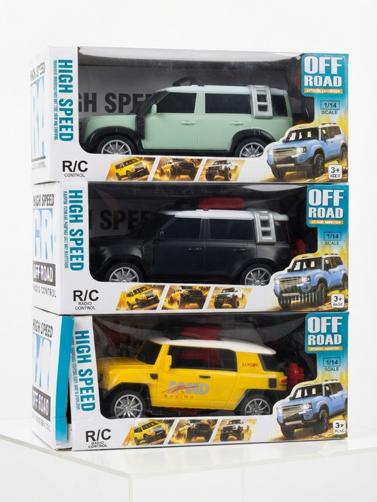 14 Scale Off-Road High-Speed R/C Adventure SUV – Multi-Color Series