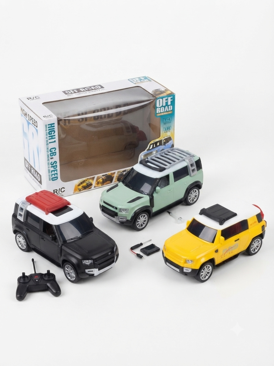 14 Scale Off-Road High-Speed R/C Adventure SUV – Multi-Color Series