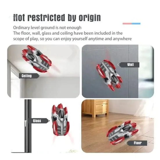 Rechargeable 2 in 1 Wall Climbing RC Car For Kids