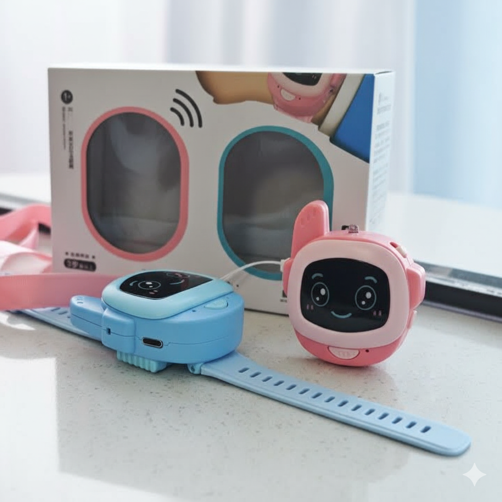2-in-1 Digital & Smart Walkie-Talkie Watch for Kids