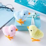 Jumping Chicken Wind up Clockwork Flipping Animal