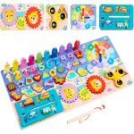 8 in 1 Wooden Puzzles Board Educational Games For Kids
Regular - Image 3