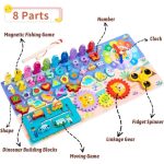 8 in 1 Wooden Puzzles Board Educational Games For Kids
Regular - Image 2