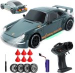 4WD RC Porsche Mini Drifting Car With Headlights | High-Speed Remote Control Car With Led Lights - Image 2