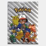 POKEMON CHARACTER CARD 55PCS SILVER - Image 2