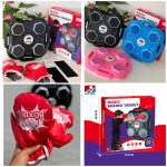 PUNCH TO THE BEAT! KIDS MUSIC BOXING TARGET TOY SET WITH GLOVES
