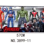 Avengers 4 Age of Ultron – Super Power Hero – Pack of 5 Action Figures (Ironman, Thor, Hulk, Captain America, Antman)