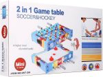 Wooden Table Top 2 in 1 Football Game And Air Hockey Adults And Teens Mini Set For Indoor - Image 2