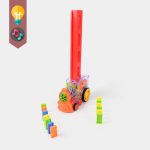 DOMINO TRAIN WITH LIGHT & MUSIC TOY FOR KIDS - Image 2