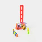 DOMINO TRAIN WITH LIGHT & MUSIC TOY FOR KIDS - Image 5