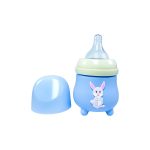 Rio's Wide Caliber Glass Feeding Bottle with Rabbit Sleeve (80 ml) - Image 9