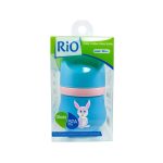 Rio's Wide Caliber Glass Feeding Bottle with Rabbit Sleeve (80 ml) - Image 3