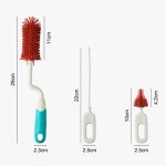 Silicone Pacifier & Straw Brush Set 3 in 1 - Image 4